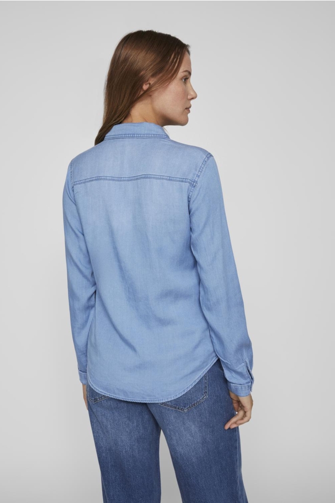 VIBISTA DENIM SHIRT-NOOS 14033008 MBD Clean